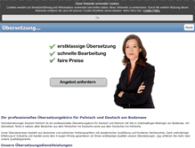 Tablet Screenshot of deutsch-polnisch.com